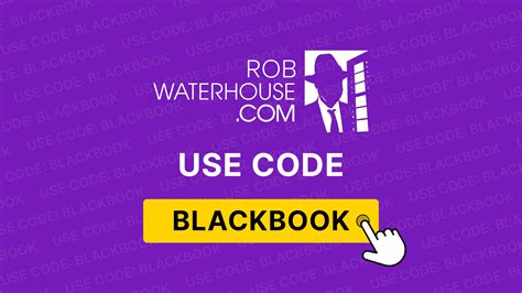 rob waterhouse promo code